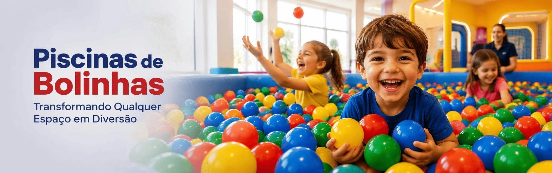 Piscinas de Bolinhas para sua festa, evento, condomínio ou espaço kids.