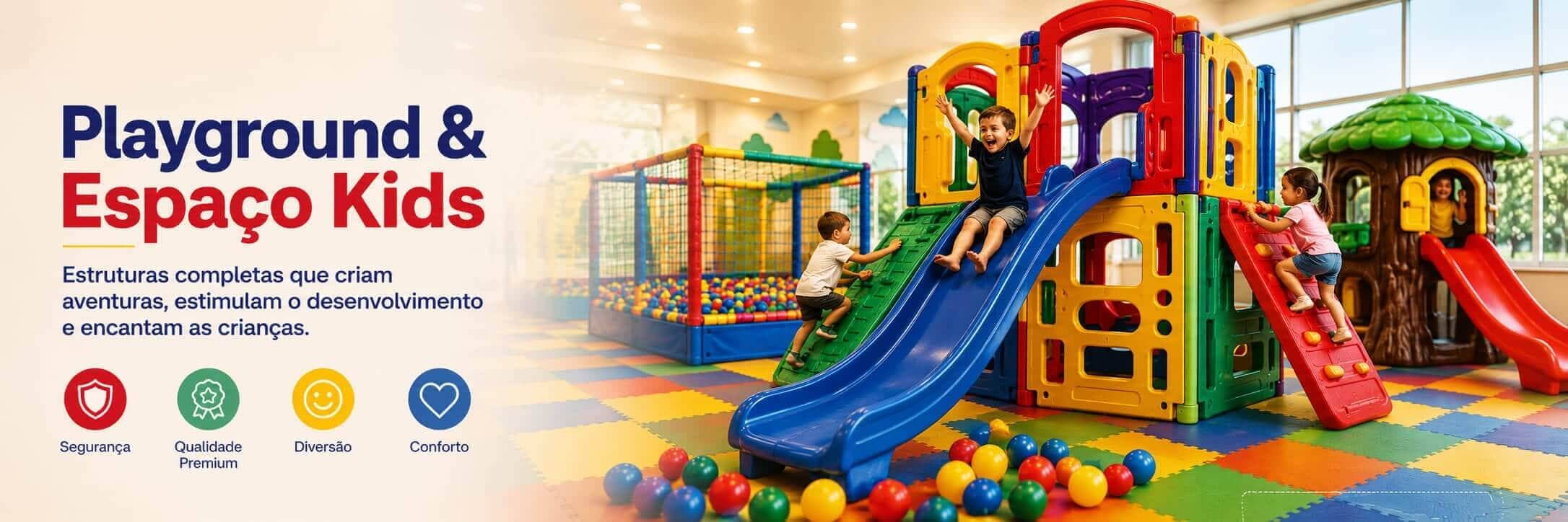 Playgrounds e Espaço Kids