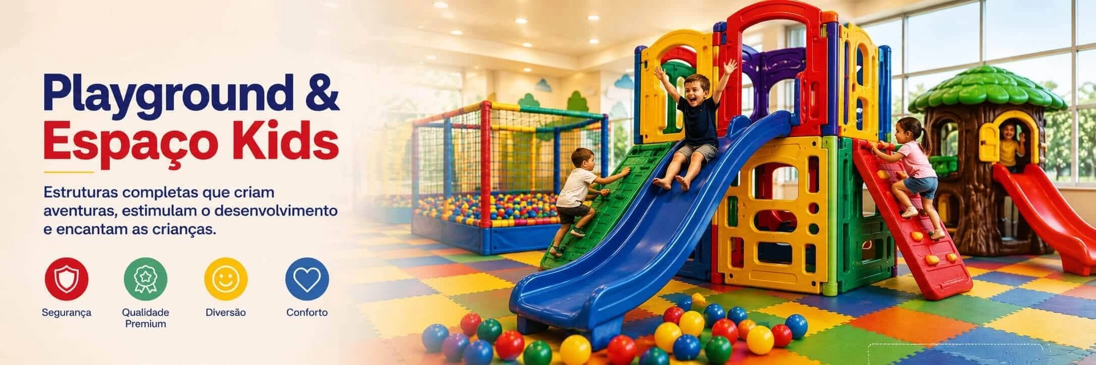 Playgrounds e Espaço Kids