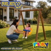 Balanço Infantil De Plastico Para Bebê / Com 1,5m De Corda