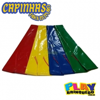 Kit Capinhas Para Hastes Isotubos De Cama Elástica 08 Peças