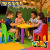 Conjunto Mesinha Infantil com 4 cadeiras