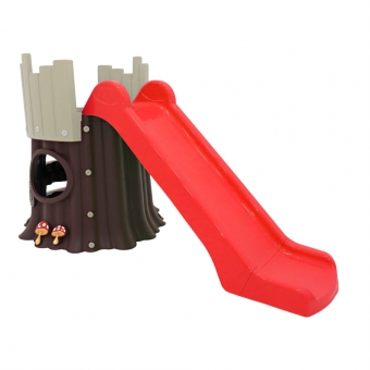 Escorregador Infantil Tronco com Casinha