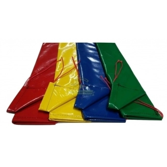 Kit Capinhas Para Hastes Isotubos De Cama Elástica 08 Peças
