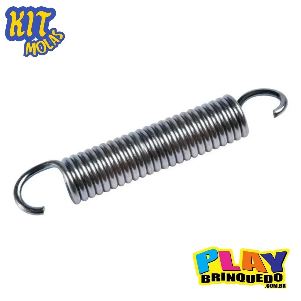 Kit 10 Molas 18cm Cama Elástica