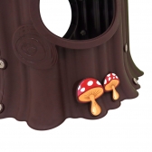 Escorregador Infantil Tronco com Casinha