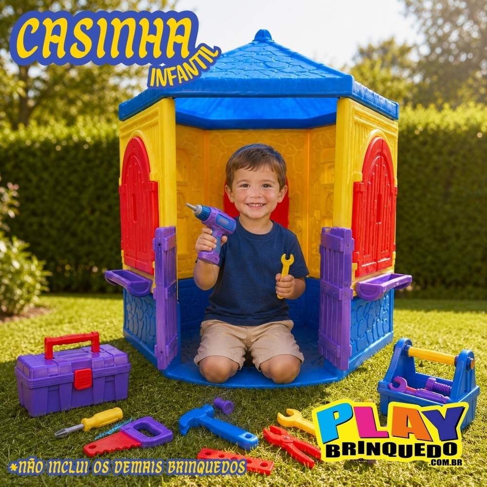 Casinha Infantil - Colorida