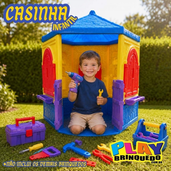 Casinha Infantil - Colorida
