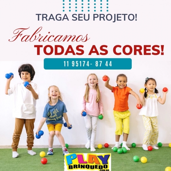 Bolinhas de Piscina 76mm - Cores Especiais