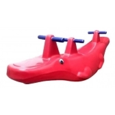 Gangorra Crocodilo Balanço Infantil 3 Lugares
